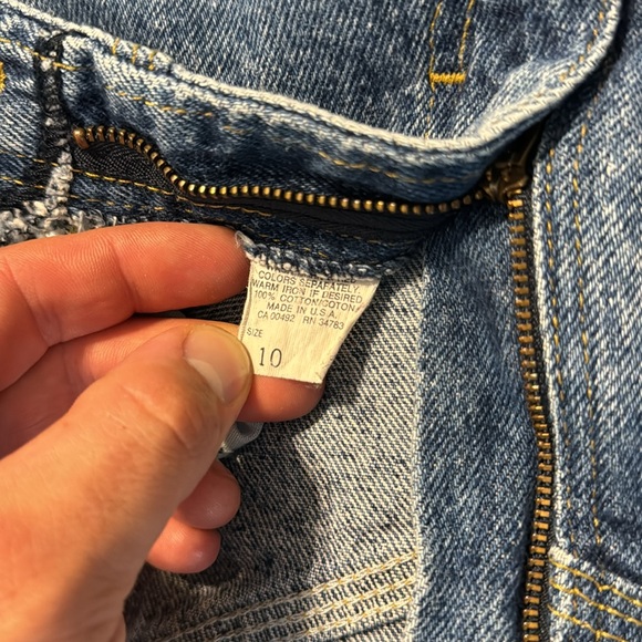 Vintage Lee Riders Jeans Sz 10 Made in USA - Picture 3 of 5